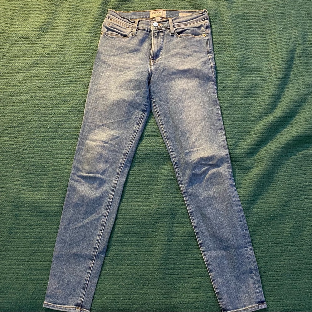 Aritzia Frame Denim Blue Jeans Size 27